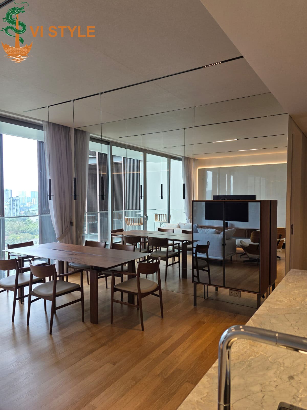 Landed house dining area renovation Singapore